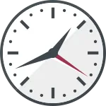 Simple Clock Part 2 SVG Icon